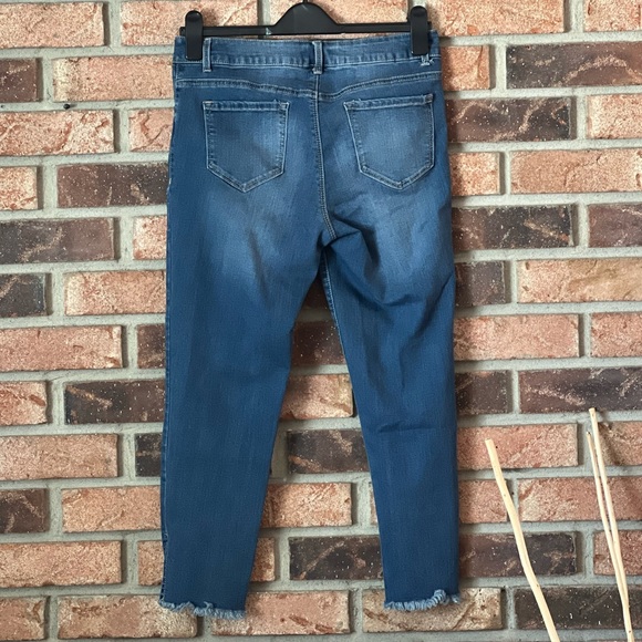 Catherine Malandrino Distressed Jeans - Picture 2 of 3